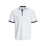 Jack & Jones 12248442 Beyaz Erkek T-shirt