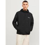 Jack & Jones 12249371 On Fermuarlı Kapusonlu Baharlık Ince Mont - Siyah