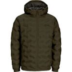 Jack & Jones 12250429 Jcowın Quilted Jacket SMU Haki Erkek Mont