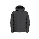 Jack & Jones 12250429 Kapüşonlu Siyah Erkek Mont