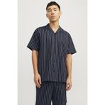Jack & Jones 12256772 Lacivert Erkek Gömlek