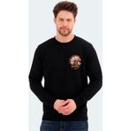 Jack & Jones 12256818 Siyah Erkek Sweatshirt