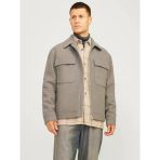 Jack & Jones 12259393 Toprak Erkek Mont