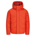 Jack & Jones 12259850-DRAGON-FIRE Jhworld Puffer Kırmızı Erkek Mont