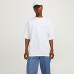 Jack & Jones 12259975-W Beyaz Charge Erkek T-Shirt