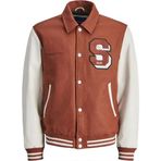 Jack & Jones 12260455 Bomber Kahverengi Erkek Mont