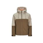 Jack & Jones 12260486-TEAK Jcoaiden Transitional Kahverengi Mevsimlik Erkek Ceket