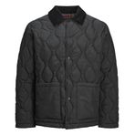 Jack & Jones 12262454-BLACK Jprblucalep Quilted Siyah Erkek Mont