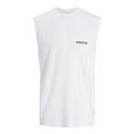 Jack & Jones 12273446 Unuon Prınt Kolsuz Erkek Tişört