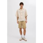 Jack & Jones 12274983 Camel Erkek Jpstjaıden Rahat Kesim Beli İp Detaylı Pamuklu Şort