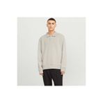 Jack & Jones 12278586-MBM Bej Bradley Polo Erkek Sweatshirt