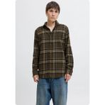 Jack & Jones 12279546 Jjjoshua Check Karelı Erkek Gomlek - 331-Haki