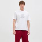 Jack & Jones 12286609-BW Beyaz Graphic Erkek T-Shirt