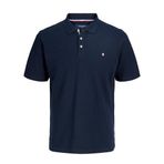 Jack & Jones 12293197-SKYC Summer Erkek Lacivert Polo Tişört
