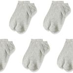 Jack & Jones 5'li Açık Gri Melanj Erkek Çorap