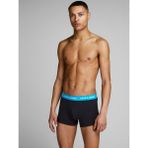Jack & Jones 5'li Düz Renk Boxer Paketi 12144536 - M - Mavi