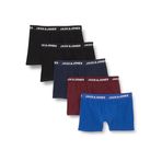 JACK & JONES ACCESSORIES Erkek JACBLACK FRIDAY TRUNKS 5 PACK BOX Yüzme ve İç Giyim, Siyah, L
