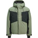 Jack & Jones Alpes Erkek Kayak Montu Su Geçirmez Rüzgar Geçirmez – AW25 - 2XL - Yeşil