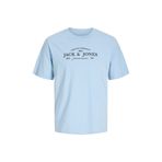 Jack & Jones Baskılı Erkek Çocuk T-Shirt, 14 Yaş, 5003340981, Mavi, Erkek Çocuk