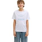 Jack & Jones Baskılı Erkek Çocuk T-Shirt, 8 Yaş, 5003340937, Beyaz, Erkek Çocuk