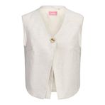 JACK & JONES Bayan Jxellis Structured Yelek TLR, Gri (Feather Gray), XS