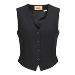 JACK & JONES Bayan Jxellis Waistcoat TLR takım elbise yeleği, Siyah, M