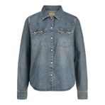 JACK & JONES Bayan Jxjules Ls Denim Gömlek DNM Ln, mavi (medium denim blue), XS