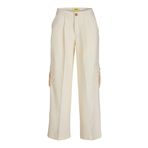 JACK & JONES Bayan Jxmary Mw Kargo Pantolon PNT Noos Pantolon, Seedpearl, S