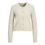 JACK & JONES Bayan Jxolivia hırka örgü ceket, Gri (Feather Gray), S
