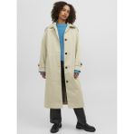 Jack & Jones Bej Kadın Trençkot 12247518 - L