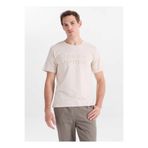 Jack & Jones Bej Regular Fit Logo Baskılı T-Shirt, XL, 5003350726, Ekru, Erkek