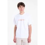 Jack & Jones Beyaz Erkek Rahat T-Shirt 12294978 Jcofusıon Brandıng Cneck