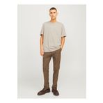 Jack & Jones Bisiklet Yaka Bej Erkek T-Shirt 12217167_JPRBLUARCHIE SS TEE CREW N