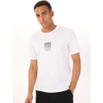 Jack & Jones Bisiklet Yaka Beyaz Erkek T-Shirt 12288570_JCOBARCODE TEE SS CREW NEC