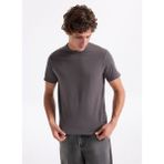 Jack & Jones Bisiklet Yaka Gri Erkek T-Shirt 12283659_JORSTYLING Icon Tee Ss Cn - XL