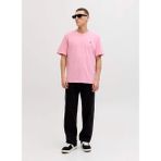 Jack & Jones Bisiklet Yaka Pembe Erkek T-Shirt 12245087 Jjepaulos Tee Ss Crew Neck