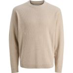 Jack & Jones Bisiklet Yaka Rahat Kahve Erkek Kazak 12283452_JCOTIER Knıt Crew Neck - 2XL