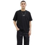 Jack & Jones Bisiklet Yaka Siyah T-Shirt, M, 12278787, Black, Erkek