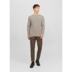 Jack & Jones Bisiklet Yaka Standart Taş Erkek Kazak 12240711_JPRBLAANDERSON Knıt Struct - XL