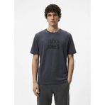 Jack & Jones Bisiklet Yaka T-Shirt, L, 5003350755, Gri, Erkek