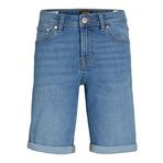 JACK & JONES Blue Denim Erkek Çocuk Şort JJIRICK JJORIGINAL SHORTS MF 551 SN JNR, 8 Yaş