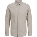 Jack Jones Breeze Keten Slım Fit Erkek Gömlek 12268964 - XL - Camel