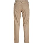 Jack & Jones Büyük Beden Kane Keten Karışımlı Jogger Pantolon Erkek Çocuk Rahat Kesim Orta Bel Bej - 02S-Bej - 44