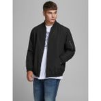 Jack & Jones Büyük Beden Siyah Erkek Bomber Ceket 12173990 - 2XL
