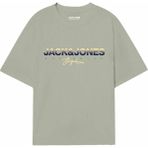 Jack Jones Canggu Logo Regular Fit Erkek Tişört 12281809 - Yeşil