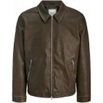Jack Jones Casablanca Pu Erkek Ceket 12278839 - Kahve - XL