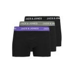 Jack Jones Caxel Solıd 3 Lü Paket Erkek Boxer 12268482