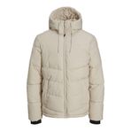 Jack Jones Copenhagen Puffer Erkek Mont 12215130 Moonbeam XXL
