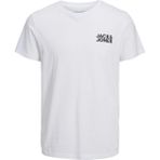 Jack Jones Corp Logo Plus Erkek Tişört 12158505 - Beyaz - 2XL