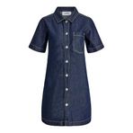 JACK & JONES Denim Elbise Dark Blue, M, 12286777, Dark Blue Denim, Kadın